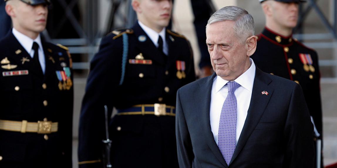 Министр обороны США Джеймс Маттис. © REUTERS/ Yuri Gripas