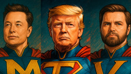 Трое в лодке — Трамп, Маск, Вэнс.